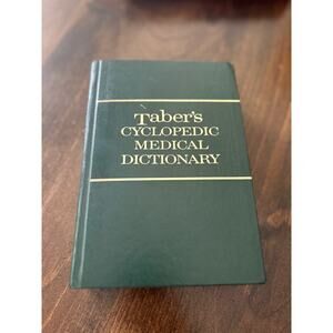 Taber's Cyclopedic Medical Dictionary‎ 14th Edition Vintage Philadelphia Doctor